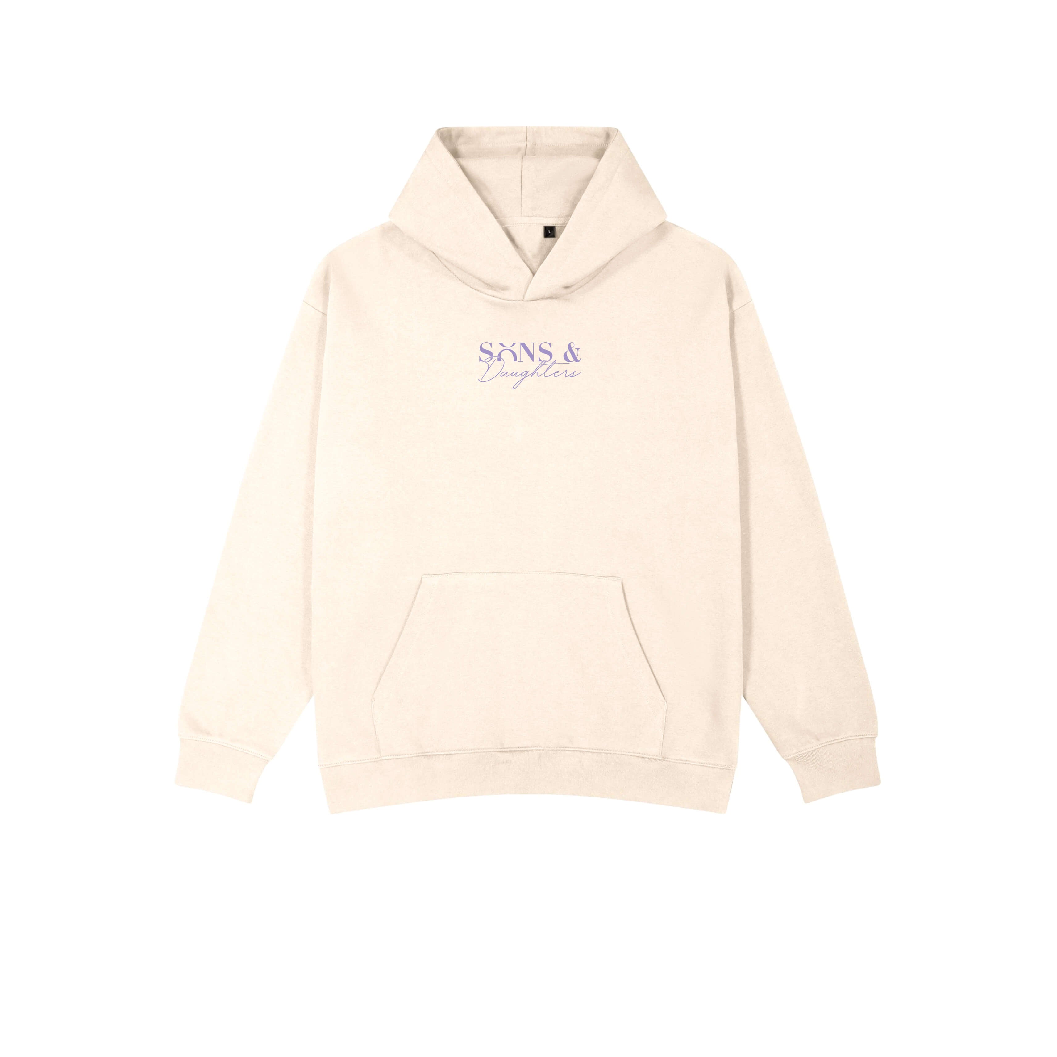 Sons and Daughters Rejoice Hoodie Ivory Front