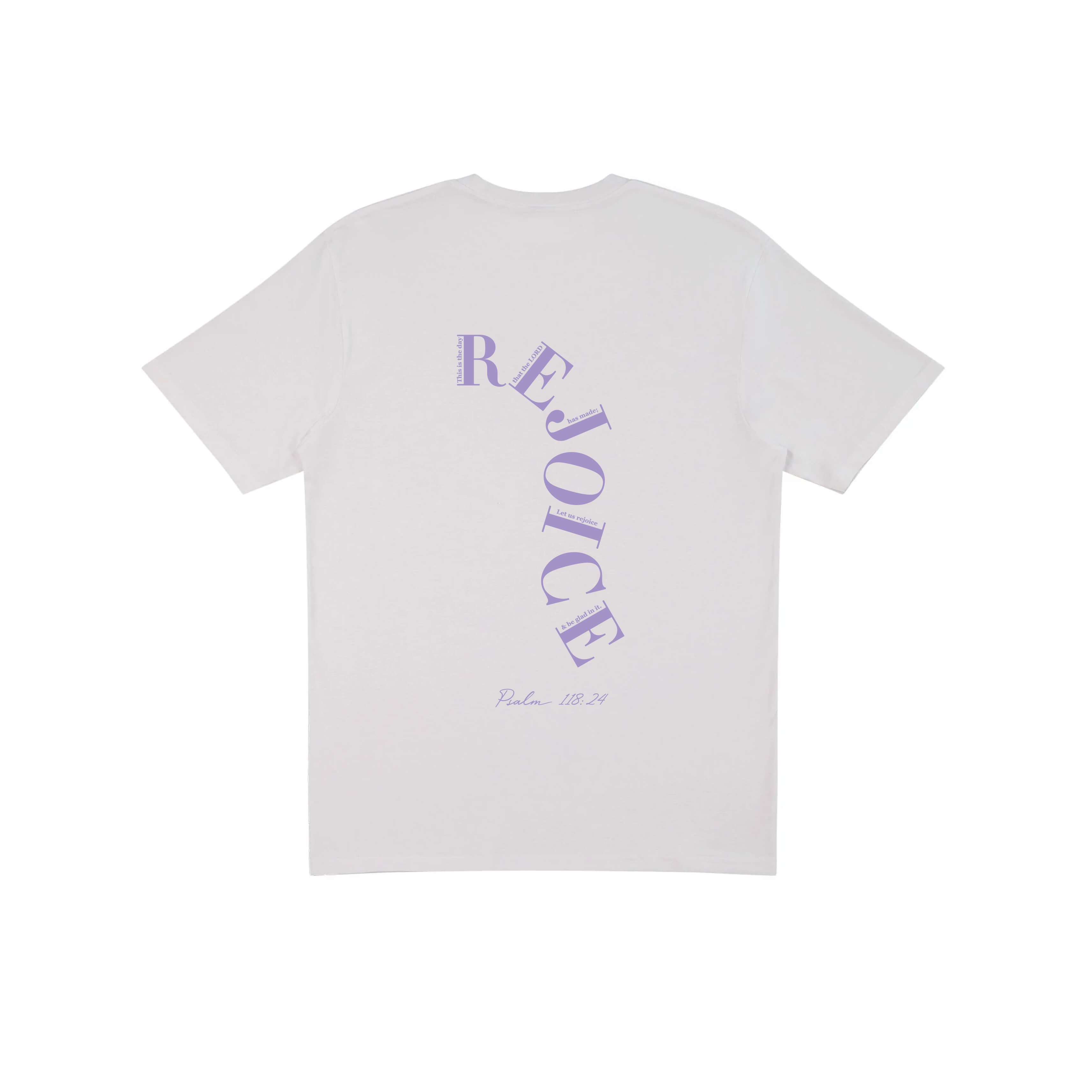Sons and Daughters Rejoice T-shirt White Back 