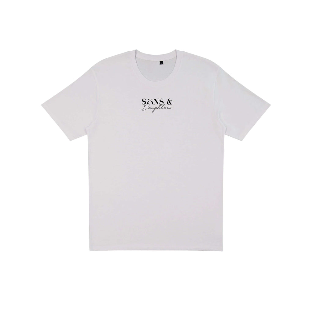 Sons and Daughters Staple T-shirt White Back 