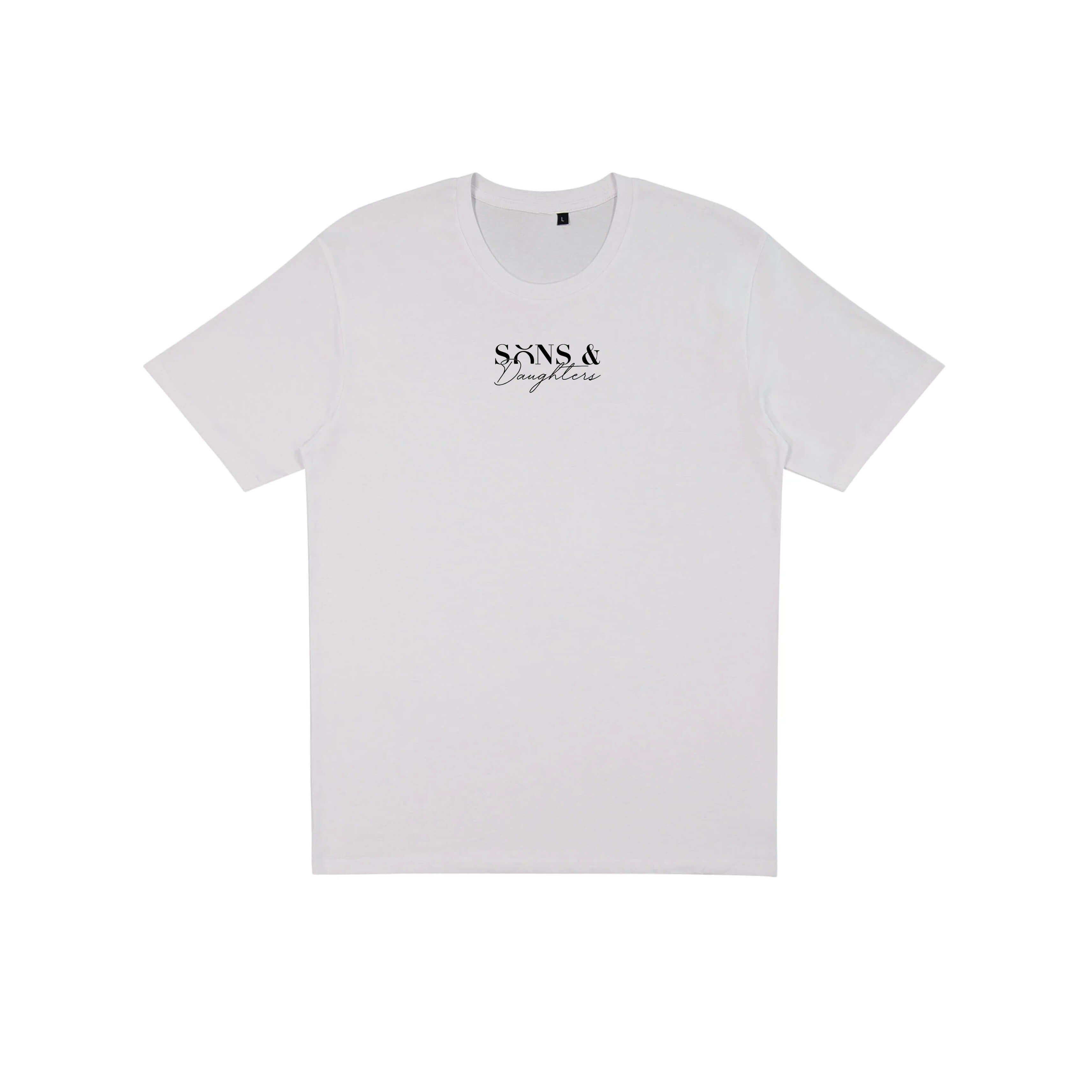Sons and Daughters Staple T-shirt White Back 