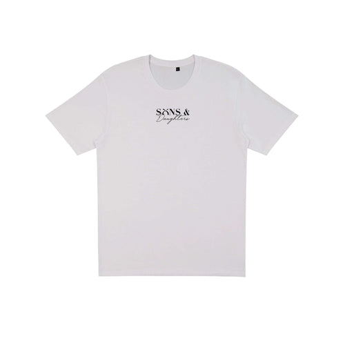 Sons and Daughters Staple T-shirt White Back 